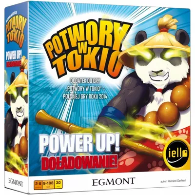 Portal Games Gra Potwory w Tokio Power Up! Doładowanie