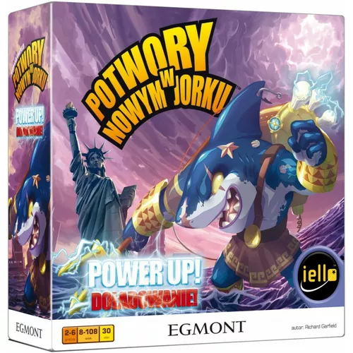 Portal Games Gra Potwory w Nowym Jorku Power Up! Doładowanie