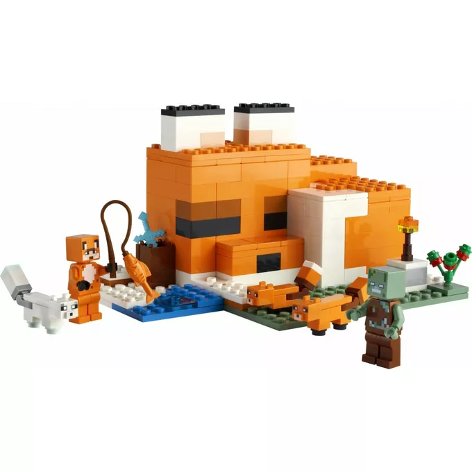 LEGO Klocki Minecraft 21178 Siedlisko lisów