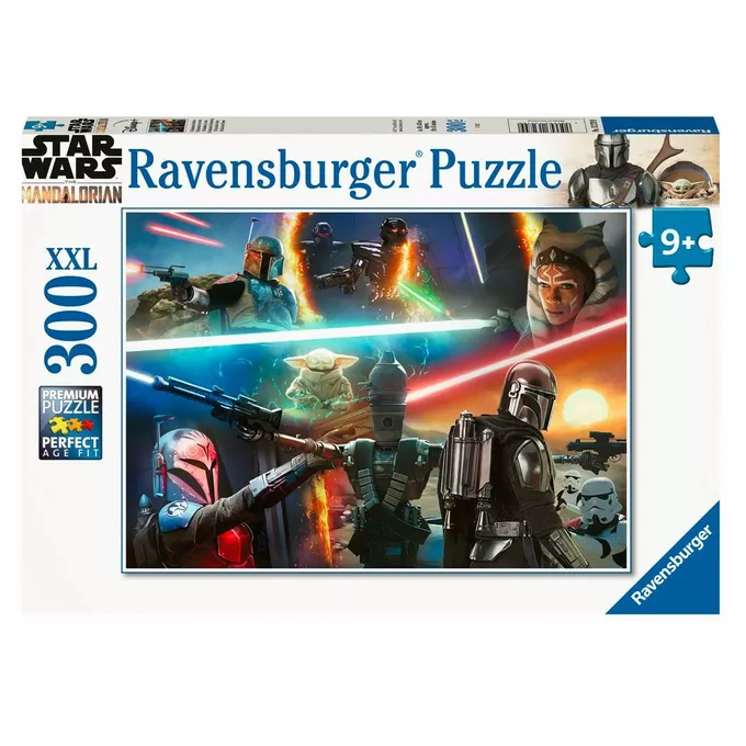 Ravensburger Polska Puzzle dla dzieci 2D The Mandalorian 300 elementów