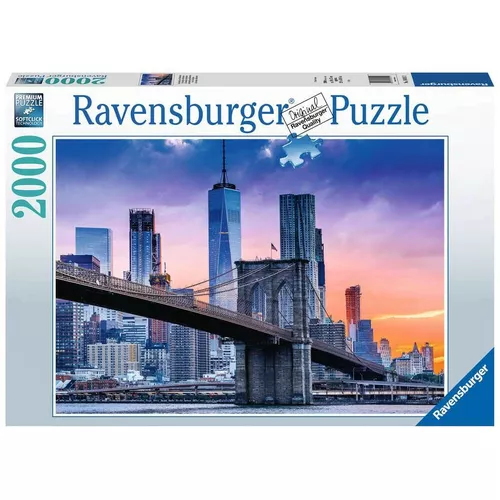 Ravensburger Polska Puzzle 2D 2000 elementów Panorama Nowego Jorku