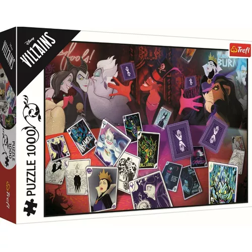 Trefl Puzzle 1000 elementów Disney Villains Dobra passa