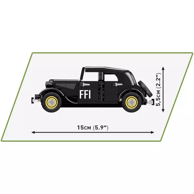 Klocki Citroen Traction 11CVBL