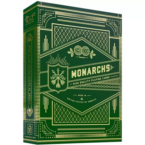 Bicycle Karty Monarchs Green