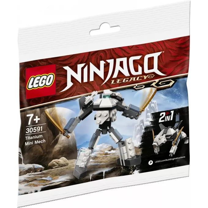 Klocki Ninjago 30591 Tytanowy mini Mech