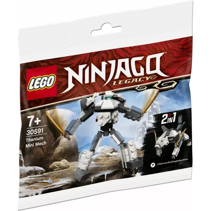 LEGO Klocki Ninjago 30591 Tytanowy mini Mech