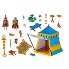 Playmobil Zestaw figurek Asterix 71015 Namiot dowódcy z generałami