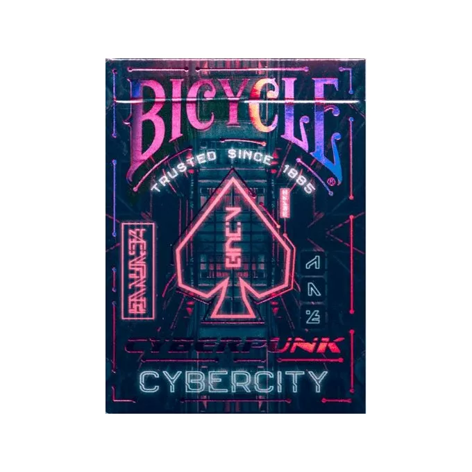 Bicycle Karty Cyberpunk Cyber City