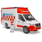 BRUDER Pojazd Mercedes-Benz Sprinter Ambulans z figurką i modułem