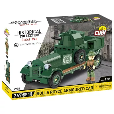 Cobi Klocki Klocki Historical Collection Rolls-Royce Armoured Car 1920 Pattern Mk I