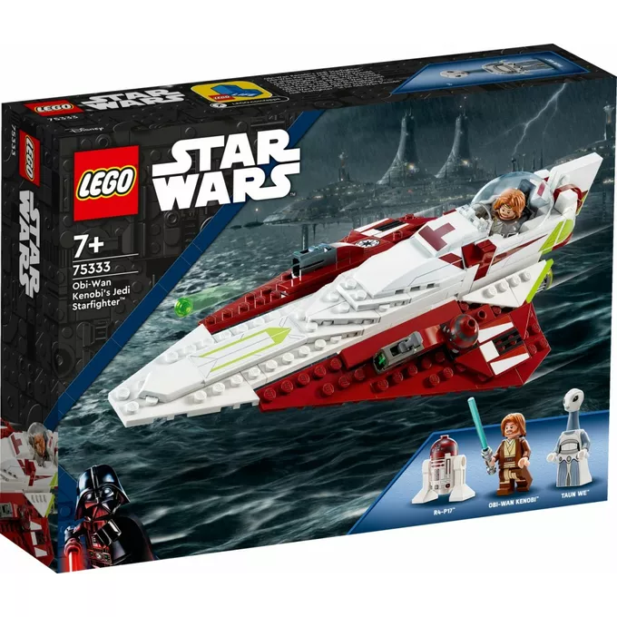 LEGO Klocki Zestaw konstrukcyjny Star Wars 75333 Myśliwiec Jedi Obi-Wana Kenobiego