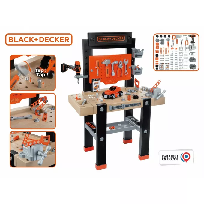 Smoby Warsztat Black+Decker Bricolo Center