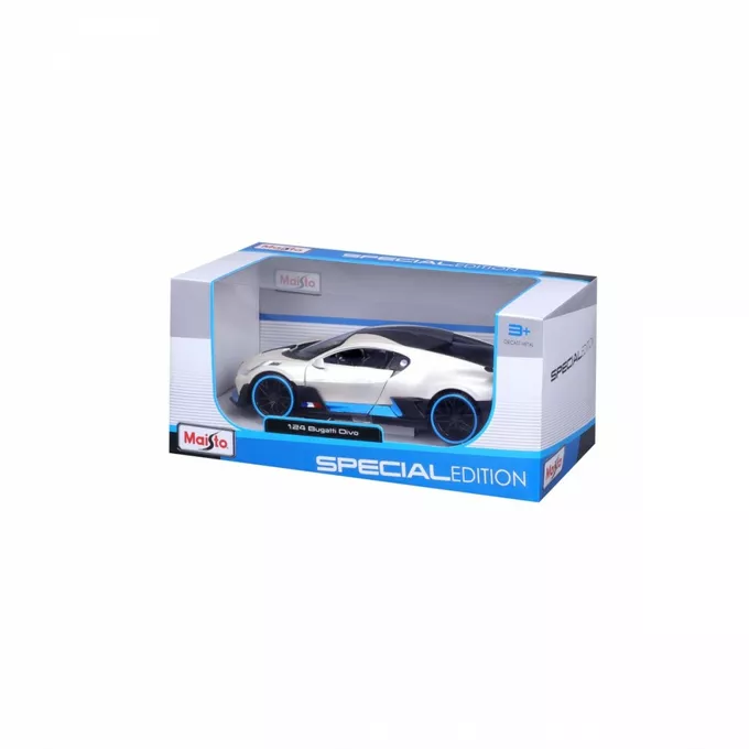 Maisto Model kompozytowy Bugatti Divo 1/24 biały