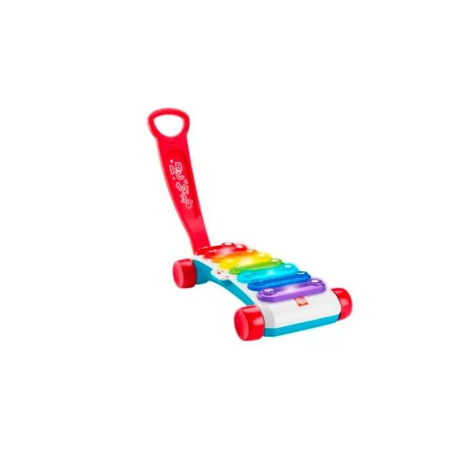 Fisher Price Zabawka muzyczna Duży edukacyjny ksylofon do ciągnięcia