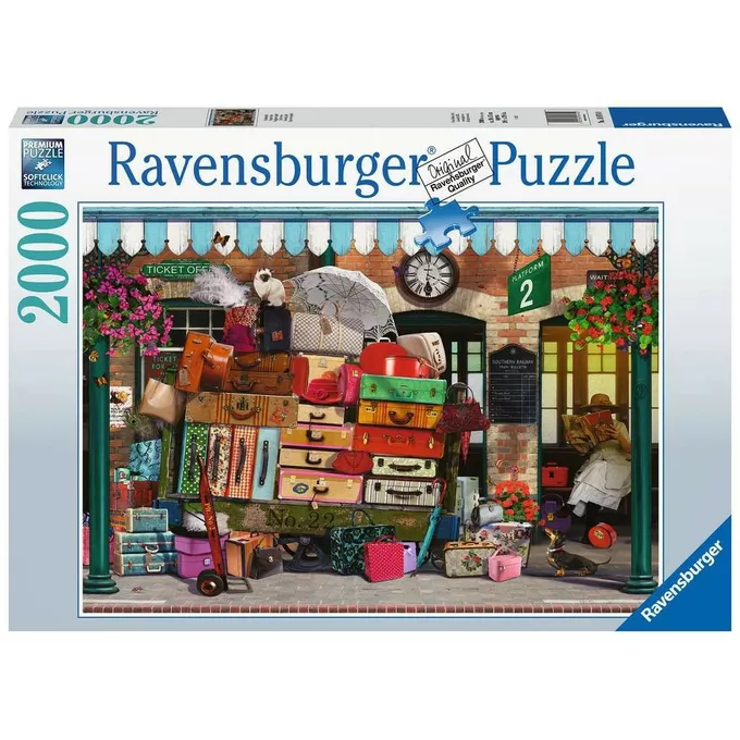 Ravensburger Polska Puzzle 2000 elementów Podróżujące światło