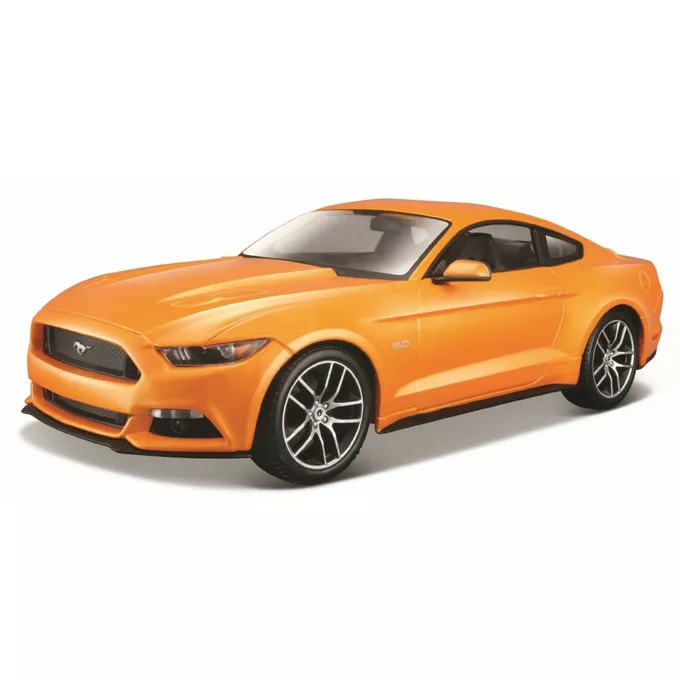 Maisto Model kompozytowy Ford Mustang GT 2015 pomarańczowy 1/24