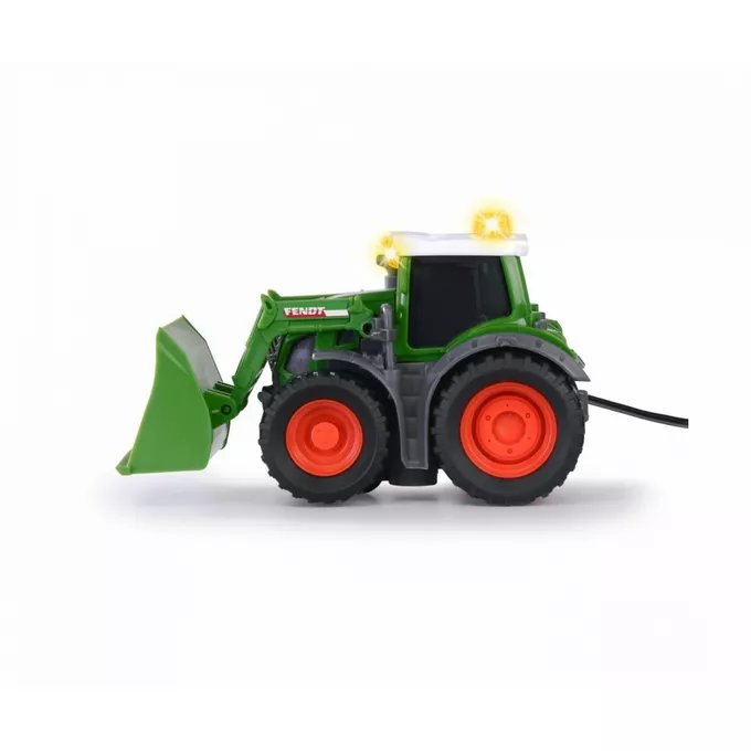 Dickie Pojazd Farm Fendt Traktor sterowany kablowo 14 cm