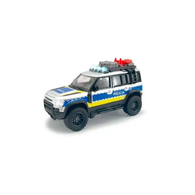 Majorette Pojazd Majorette Grand Land Rover policja 12,5 cm