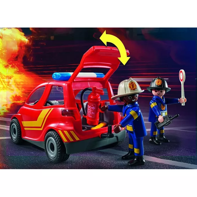 Playmobil Zestaw figurek City Action 71035 Mały samochód strażacki