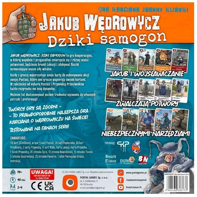 Portal Games Gra Jakub Wędrowycz: Dziki Samogon