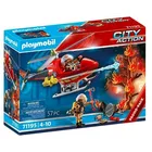 Playmobil Zestaw z figurkami City Action 71195 Helikopter strażacki