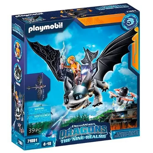 Playmobil Zestaw z figurkami Dragons 71081 Thunder &amp; Tom