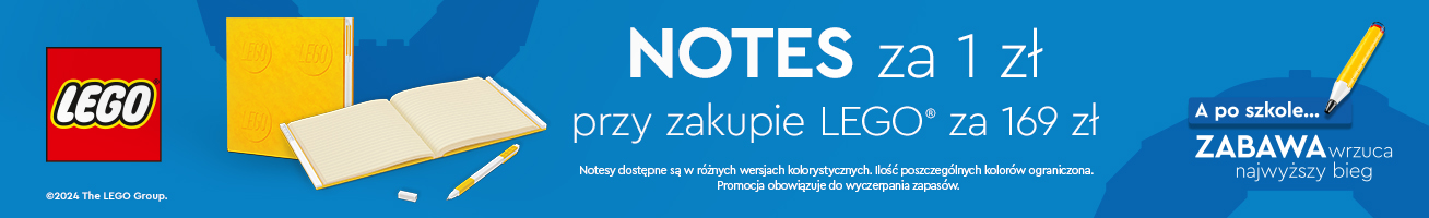 LEGO notes za 1 zł