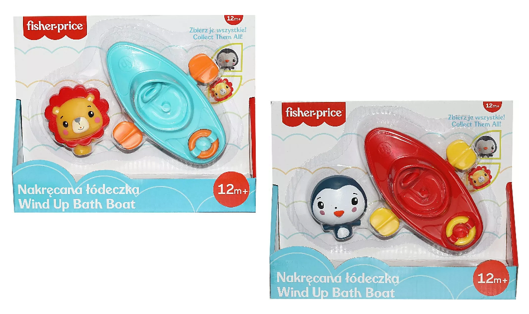 Epee Zabawka do kąpieli Łódeczka Pingwin Fisher Price