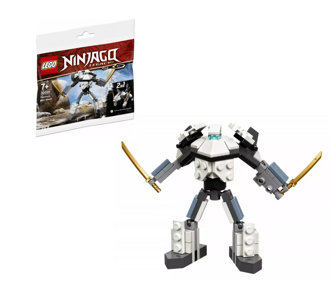 LEGO Klocki Ninjago 30591 Tytanowy mini Mech