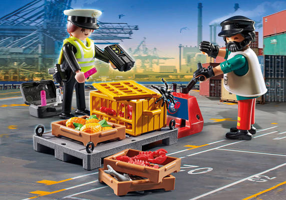 Playmobil Klocki City Action 70775 Kontrola celna