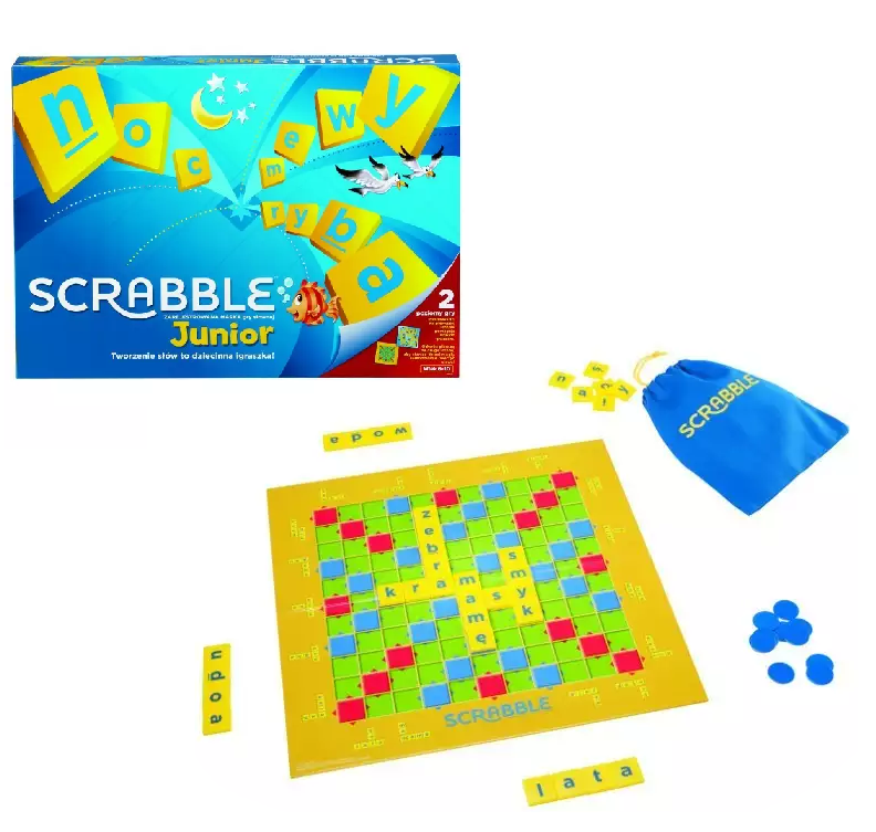 Mattel Gra Scrabble Junior